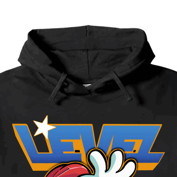 Level Up Super Mario Retro Gaming Adventure Hoodie
