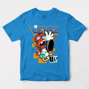 Level Up Super Mario Retro Gaming Adventure Unisex T-Shirt