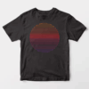Linear Light Sun Retro Aesthetic Vintage Unisex T-Shirt