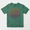 Linear Light Sun Retro Aesthetic Vintage Unisex T-Shirt