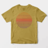 Linear Light Sun Retro Aesthetic Vintage Unisex T-Shirt