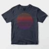 Linear Light Sun Retro Aesthetic Vintage Unisex T-Shirt