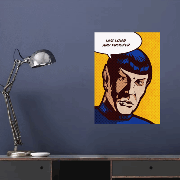 Live Long and Prosper Star Trek Poster