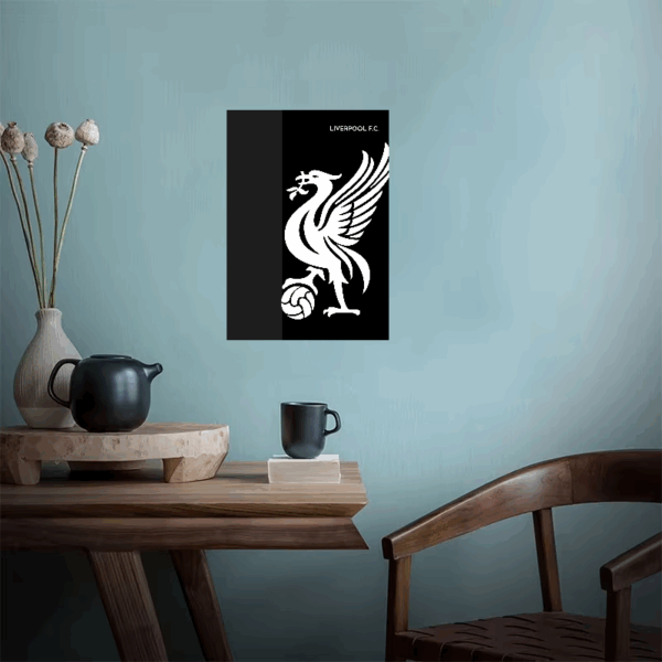 Liverpool FC The Power of Black Poster