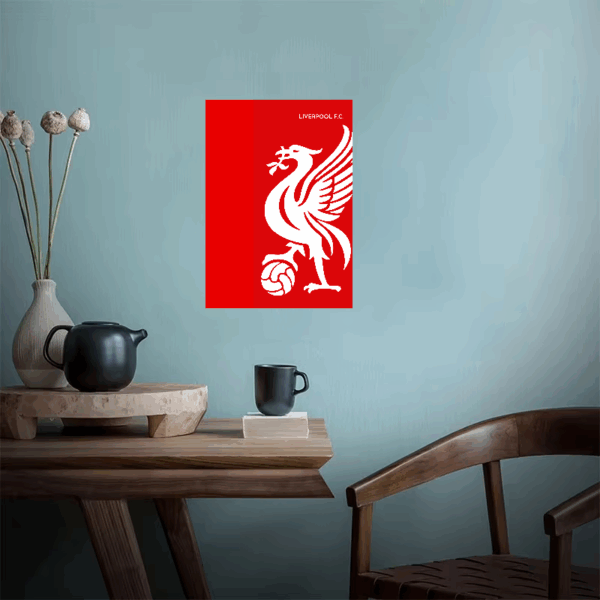 Liverpool FC The Power of Red Poster
