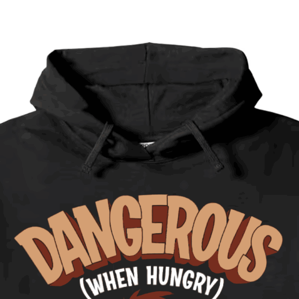 Looney Tunes Tazz Rage Mode – Classic Angry Look Hoodie