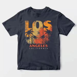 Los Angeles Sunset Vibes 80s City Unisex T-Shirt