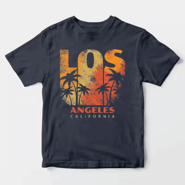 Los Angeles Sunset Vibes 80s City Unisex T-Shirt