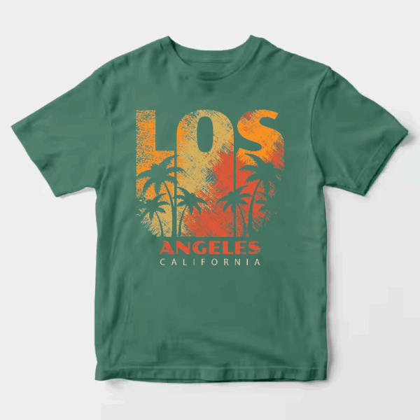 Los Angeles Sunset Vibes 80s City Unisex T-Shirt Los Angeles Sunset Vibes 80s City Unisex T-Shirt