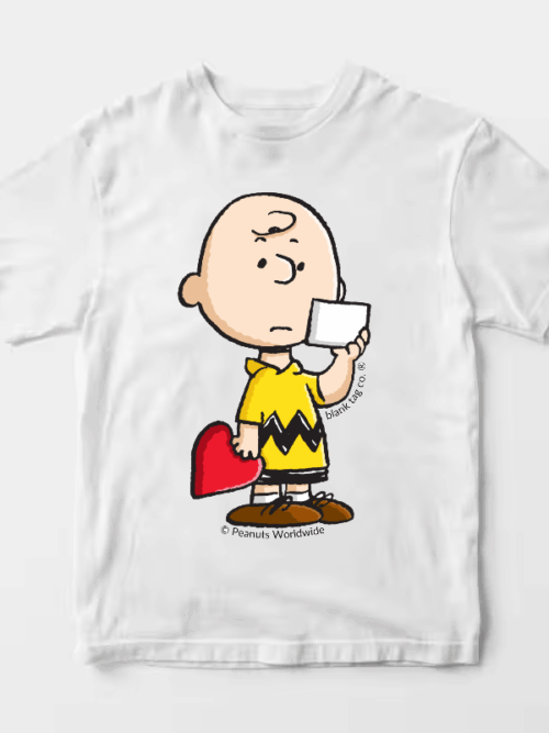 Lovestruck Charlie Brown Peanuts Unisex T-Shirt