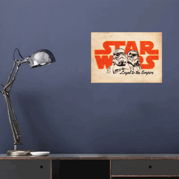 Loyal to the Empire Propaganda Star Wars Poster