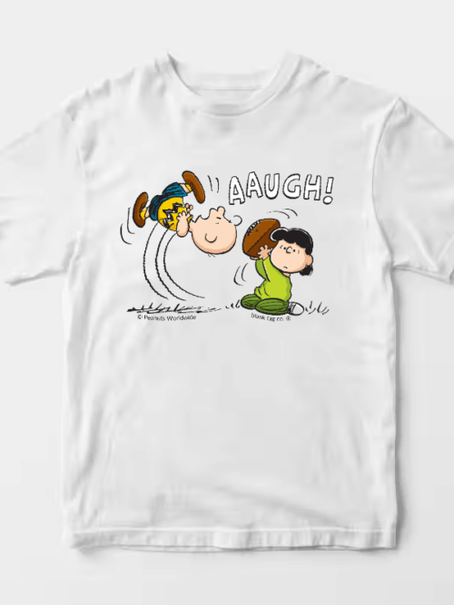 Lucy’s Football Trick Peanuts Unisex T-Shirt