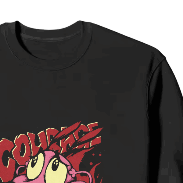 Mad Dog Mode Courage Cowardly Dog Crewneck Sweatshirt