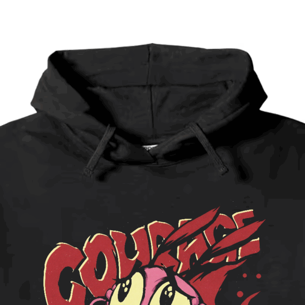 Mad Dog Mode Courage Cowardly Dog Hoodie