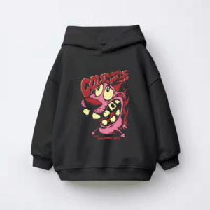 Mad Dog Mode Courage Cowardly Dog Kids Hoodie
