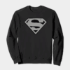 Man of Steel Silver Superman Emblem Crewneck Sweatshirt