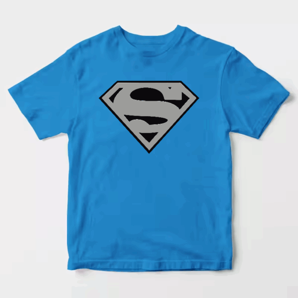 Man of Steel Silver Superman Emblem Unisex T-Shirt