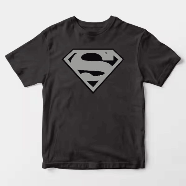 Man of Steel Silver Superman Emblem Unisex T-Shirt