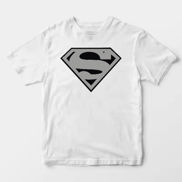Man of Steel Silver Superman Emblem Unisex T-Shirt