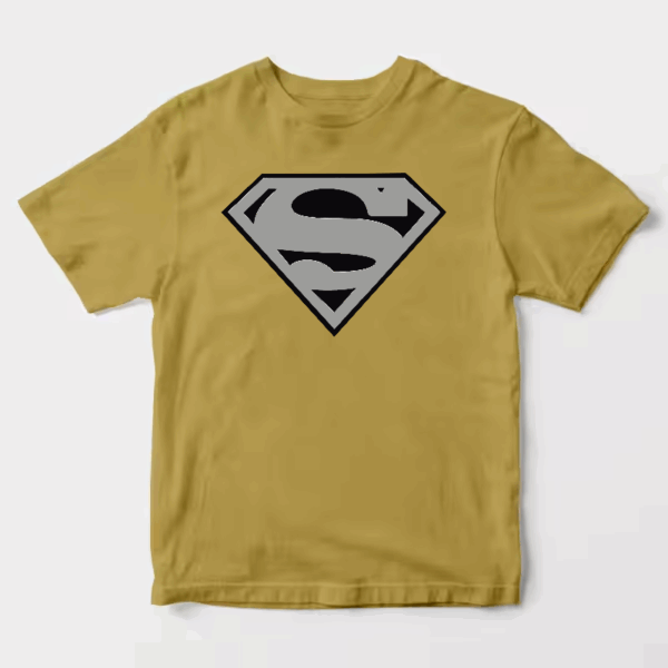 Man of Steel Silver Superman Emblem Unisex T-Shirt