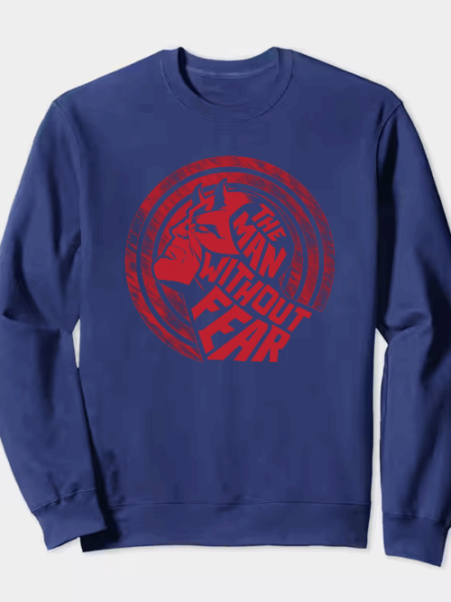 Man Without Fear Daredevil Hero Crewneck Sweatshirt