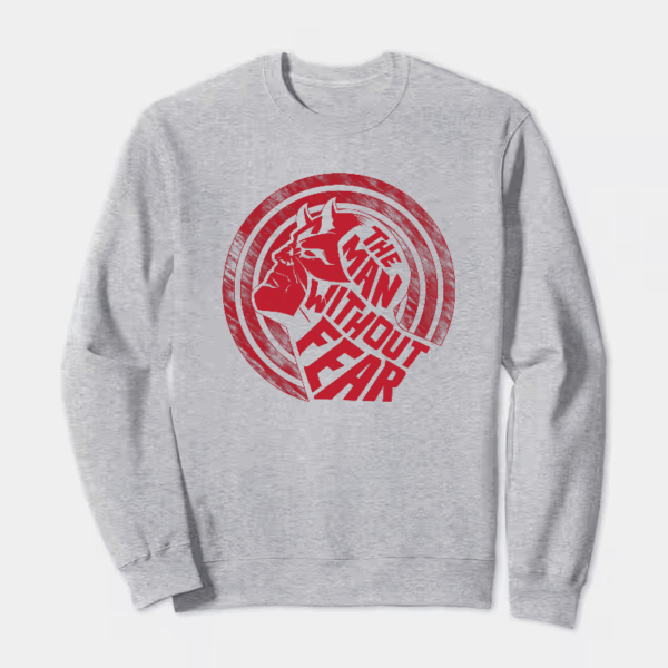 Man Without Fear Daredevil Hero Crewneck Sweatshirt