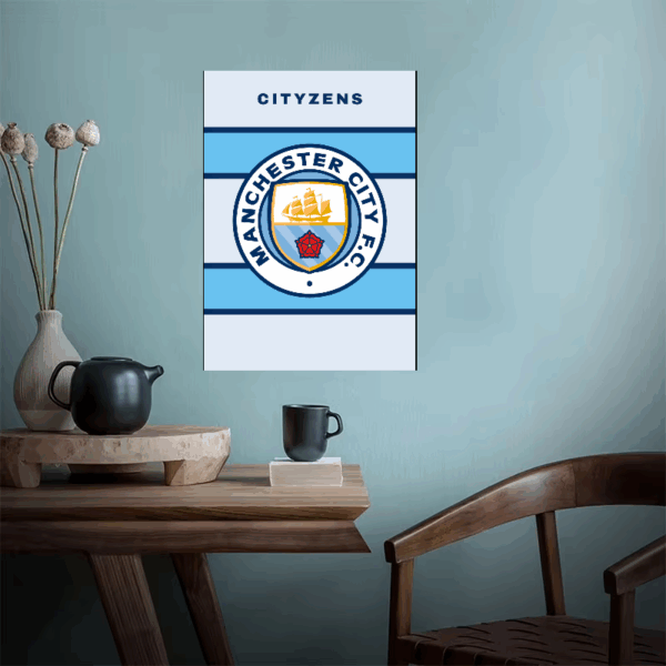 Manchester City Cityzens Legacy Poster