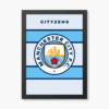 Manchester City Cityzens Legacy Poster