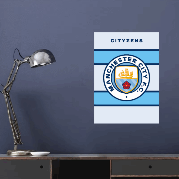 Manchester City Cityzens Legacy Poster