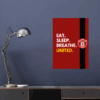 Manchester United Eat Sleep Breathe Football Poster