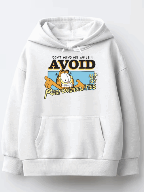 Master of Avoiding Responsibilities Garfield Hoodie