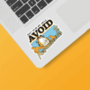 Master of Avoiding Responsibilities Garfield Sticker