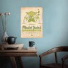Master Yoda Meditation Center Vintage Star Wars Poster