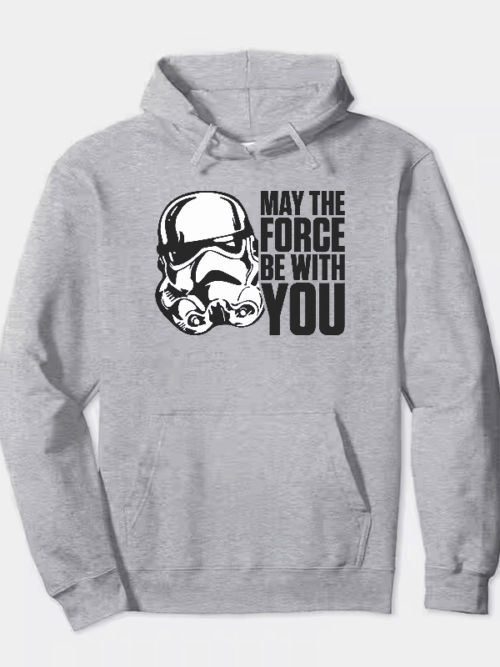 May the Force Be With You Star Wars Galaxy Tribute Hoodie