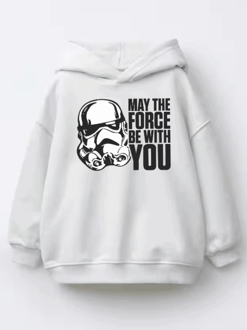 May the Force Be With You Star Wars Galaxy Tribute Kids Hoodie