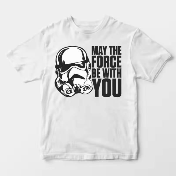 May the Force Be With You Star Wars Galaxy Tribute Unisex T-Shirt