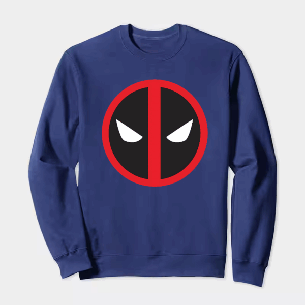 Merc with a Stare Deadpool Crewneck Sweatshirt