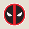 Merc with a Stare Deadpool Sticker