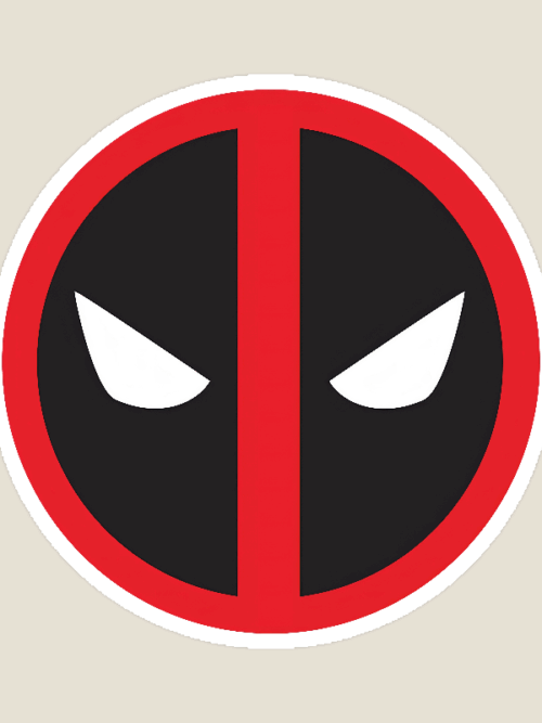 Merc with a Stare Deadpool Sticker