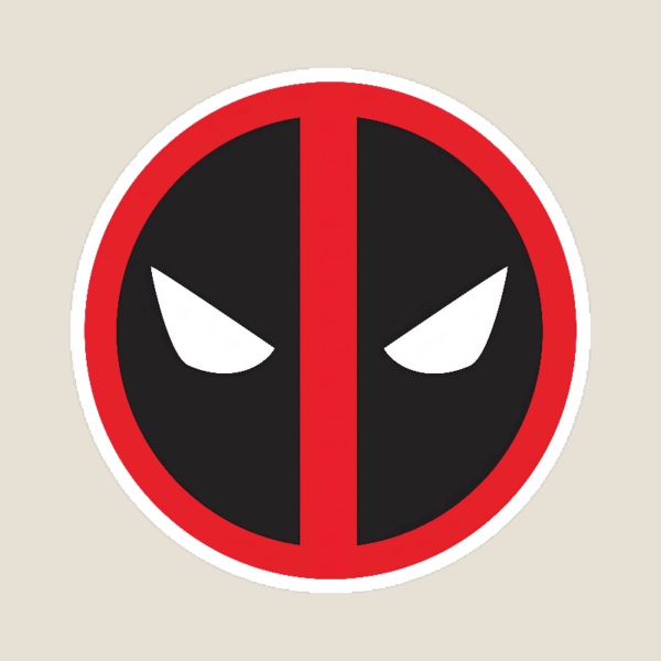 Merc with a Stare Deadpool Sticker