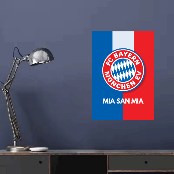 Mia San Mia FC Bayern München Spirit Poster