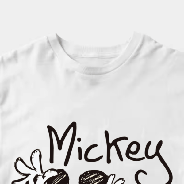 Mickey Mouse Skating Retro Fun Cartoon Artwork Unisex T-Shirt