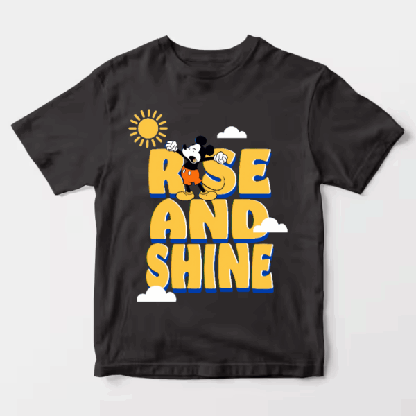 Mickey Says Good Morning World Unisex T-Shirt