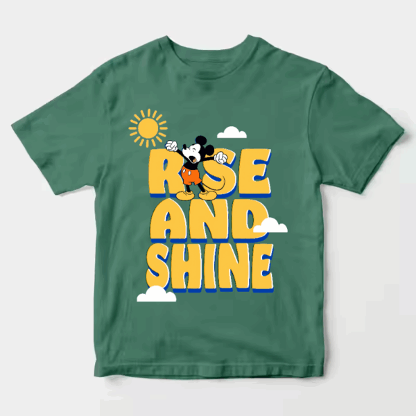 Mickey Says Good Morning World Unisex T-Shirt
