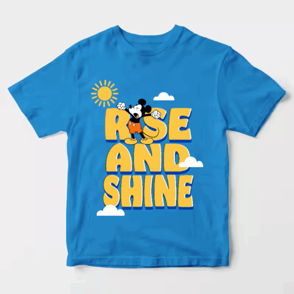 Mickey Says Good Morning World Unisex T-Shirt