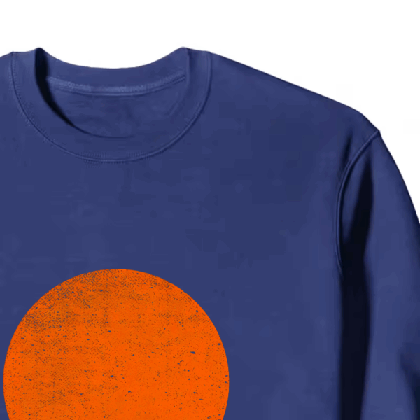 Minimal Solar System Modern Space Crewneck Sweatshirt