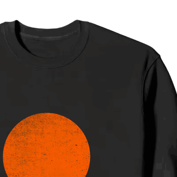 Minimal Solar System Modern Space Crewneck Sweatshirt