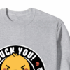 Motherquacker Mode Activated Duck with Attitude Crewneck Sweatshirt