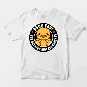 Motherquacker Mode Activated Duck with Attitude Unisex T-Shirt