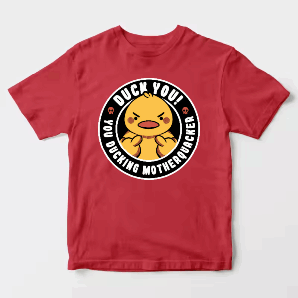 Motherquacker Mode Activated Duck with Attitude Unisex T-Shirt